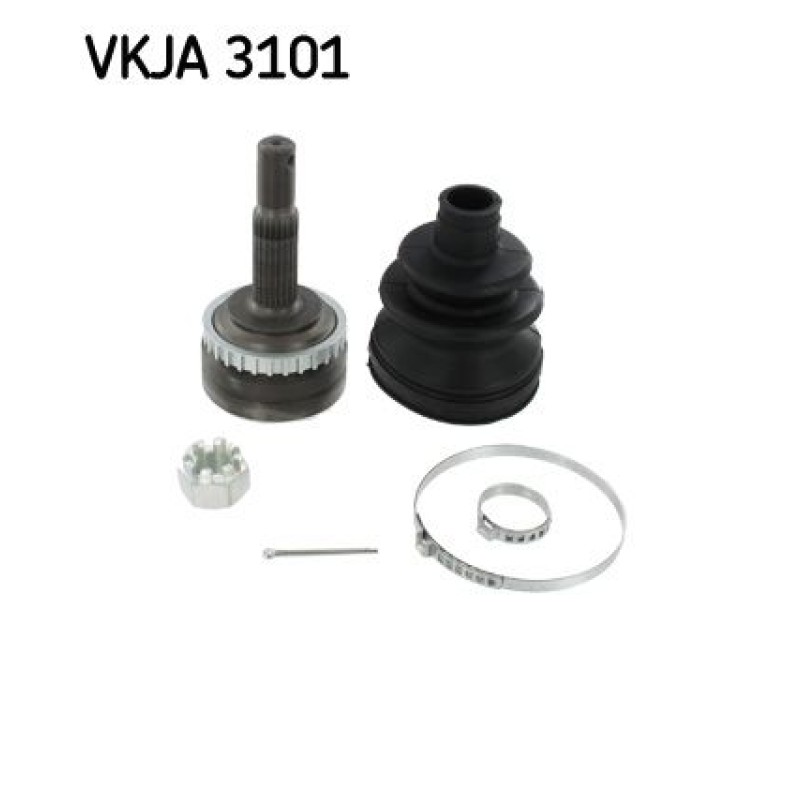 Homokineet reparatie set, aandrijfas Vooras, Wielzijde