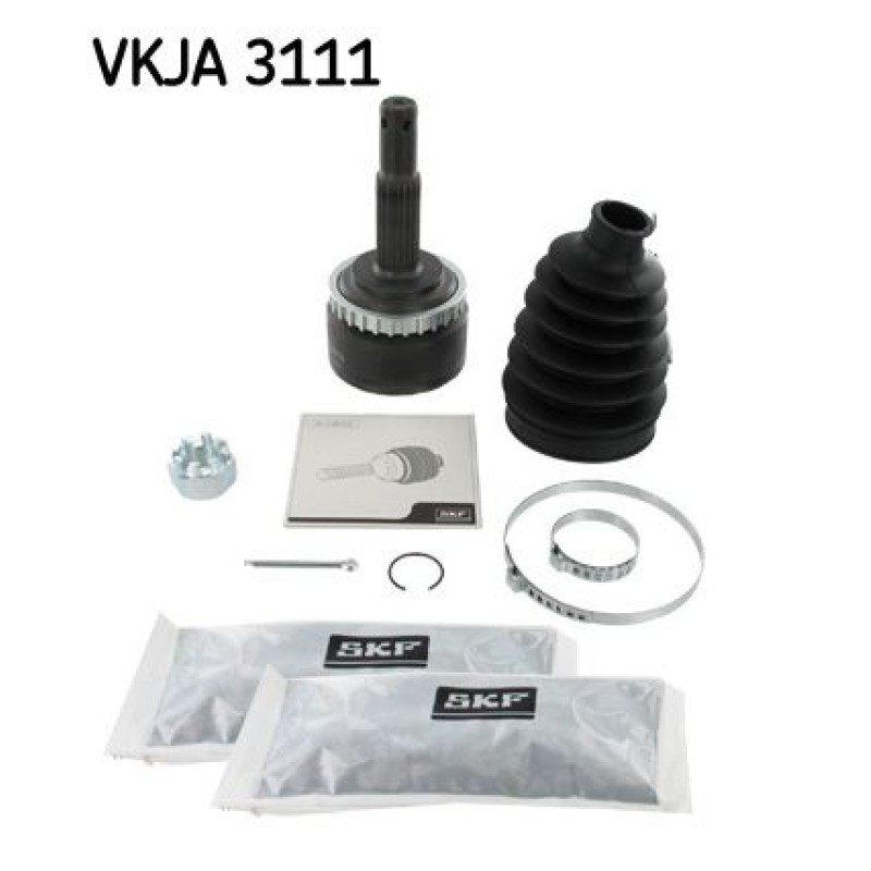 Homokineet reparatie set, aandrijfas Vooras, Wielzijde