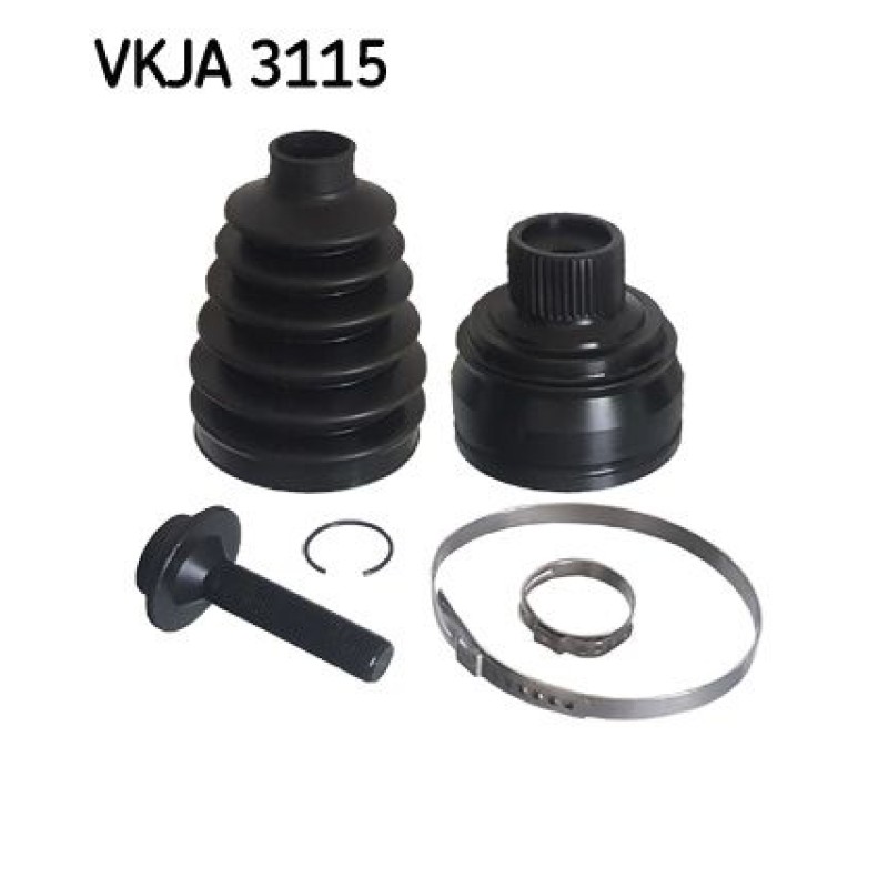 Homokineet reparatie set, aandrijfas Vooras, Wielzijde