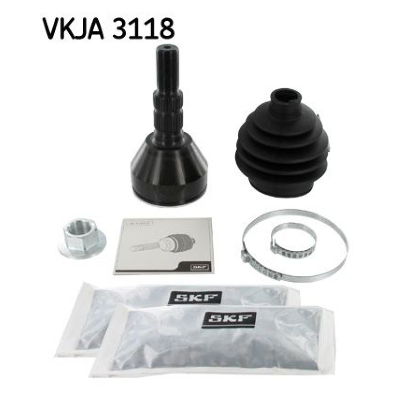 Homokineet reparatie set, aandrijfas Vooras, Wielzijde