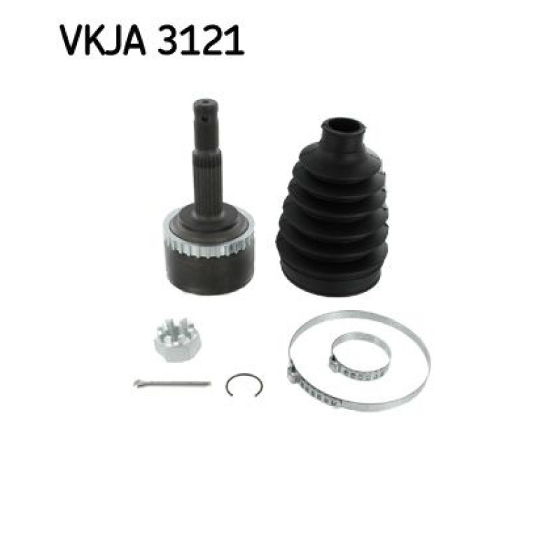 Homokineet reparatie set, aandrijfas Vooras, Wielzijde