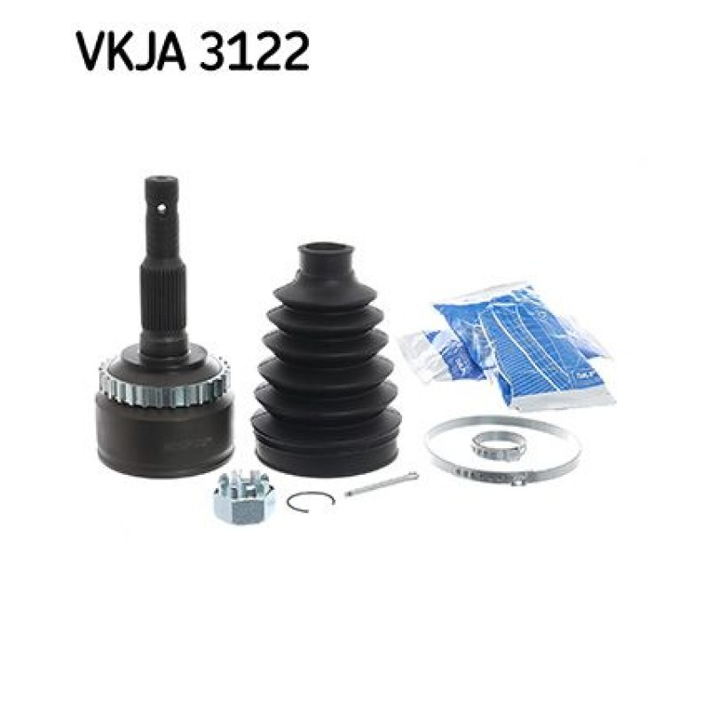 Homokineet reparatie set, aandrijfas Vooras, Wielzijde