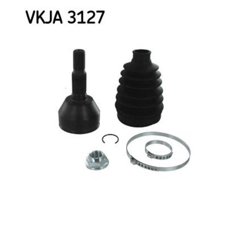 Homokineet reparatie set, aandrijfas Vooras, Wielzijde