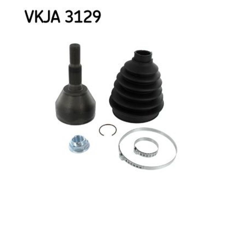 Homokineet reparatie set, aandrijfas Vooras, Wielzijde