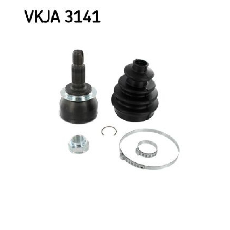 Homokineet reparatie set, aandrijfas Vooras, Wielzijde