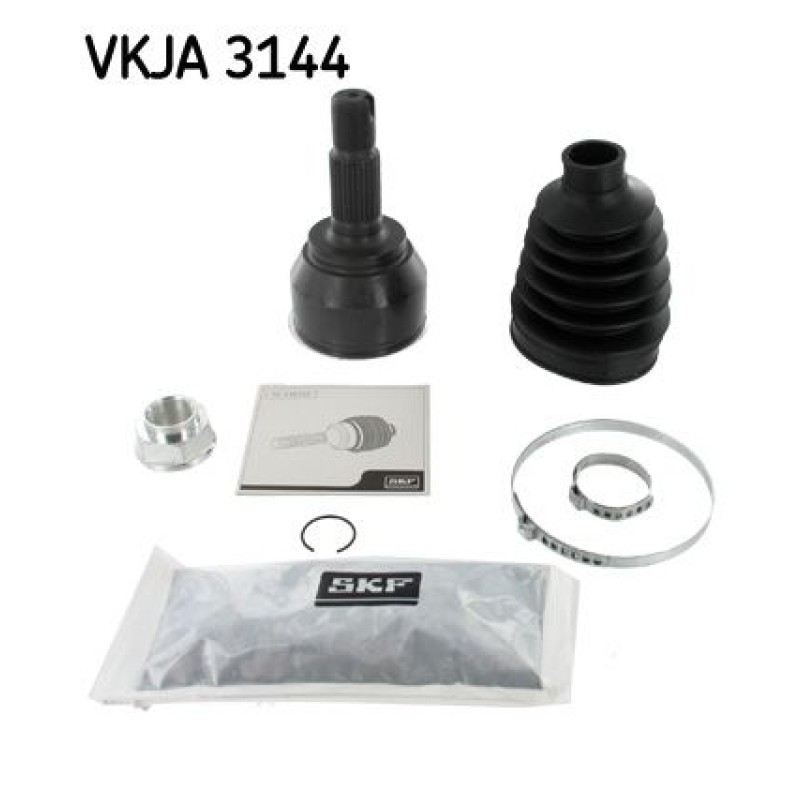 Homokineet reparatie set, aandrijfas Vooras, Wielzijde