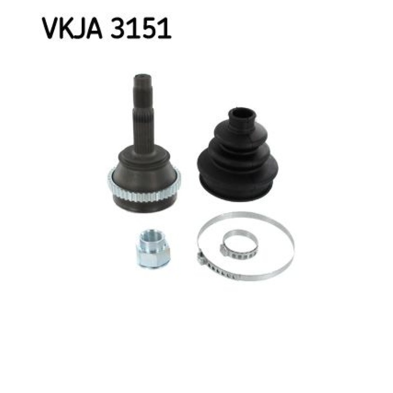 Homokineet reparatie set, aandrijfas Vooras, Wielzijde