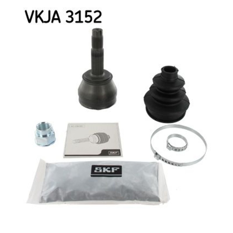 Homokineet reparatie set, aandrijfas Vooras, Wielzijde