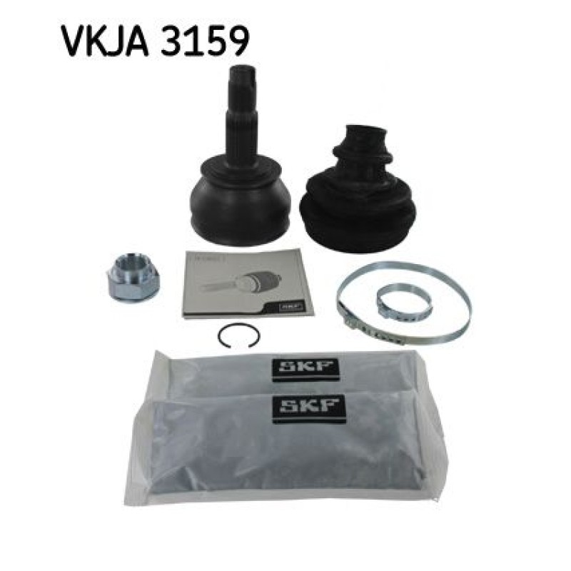 Homokineet reparatie set, aandrijfas Vooras, Wielzijde