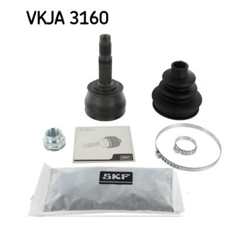 Homokineet reparatie set, aandrijfas Vooras, Wielzijde