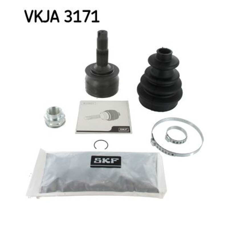 Homokineet reparatie set, aandrijfas Vooras, Wielzijde