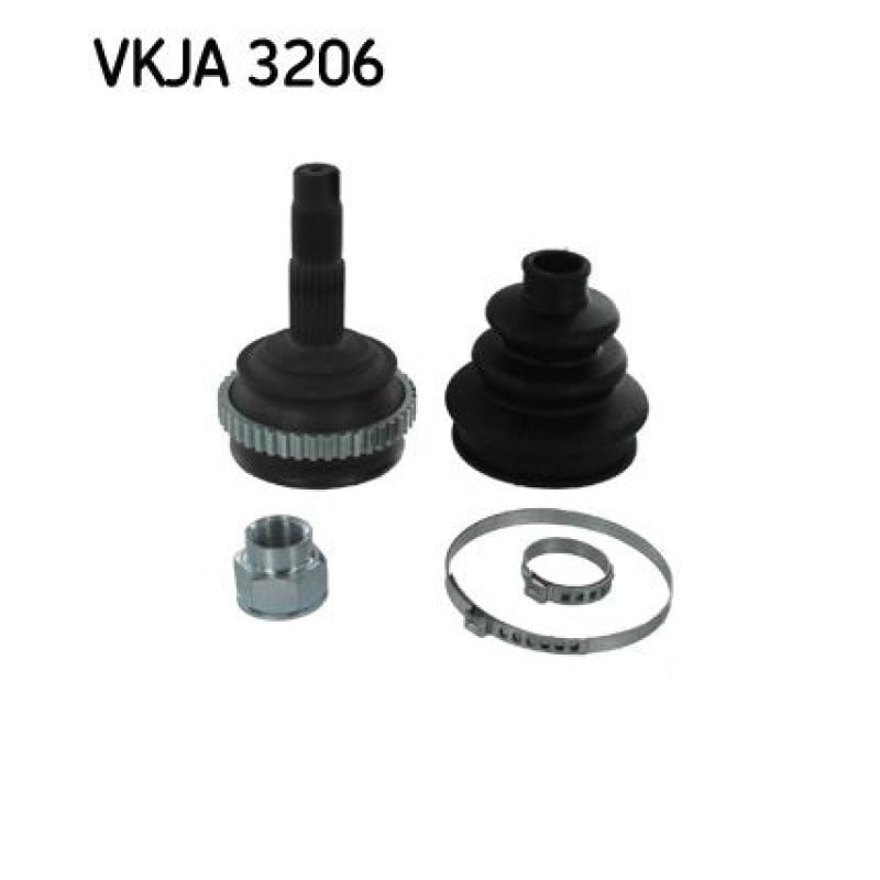 Homokineet reparatie set, aandrijfas Vooras, Wielzijde