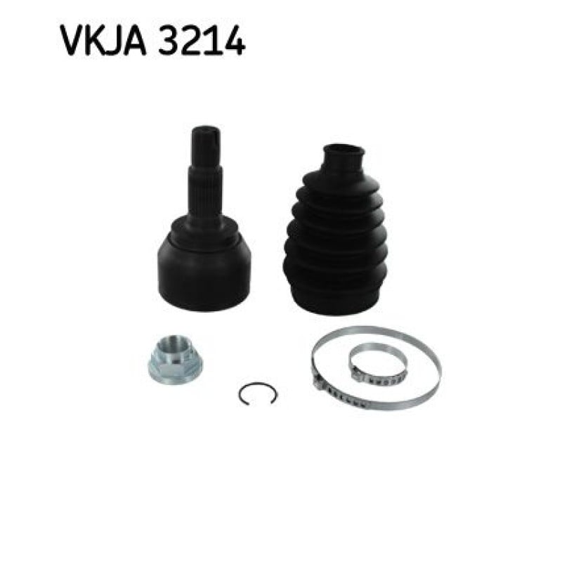 Homokineet reparatie set, aandrijfas Vooras, Wielzijde