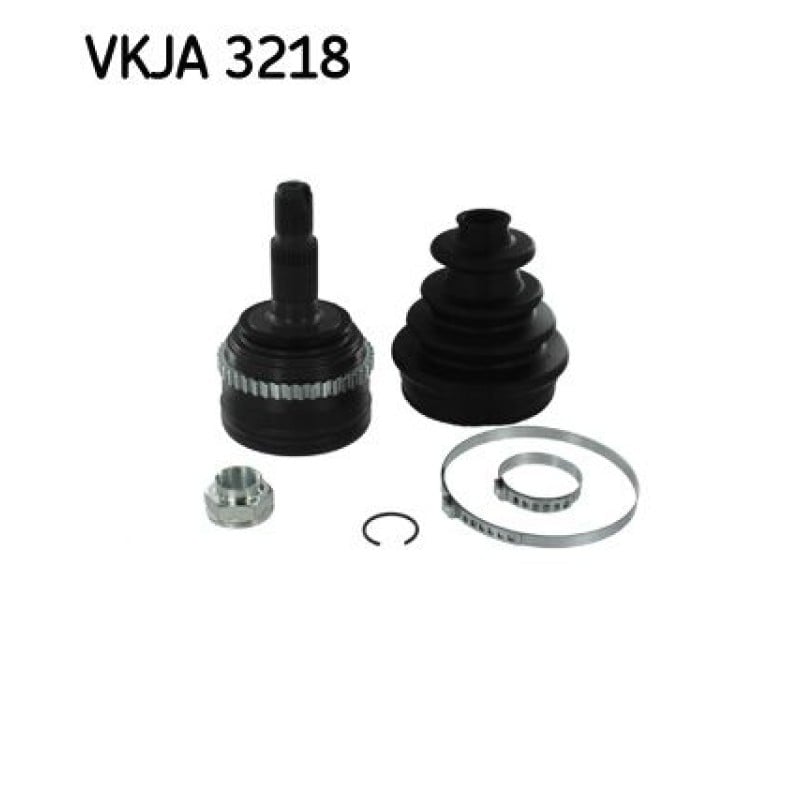 Homokineet reparatie set, aandrijfas Vooras, Wielzijde