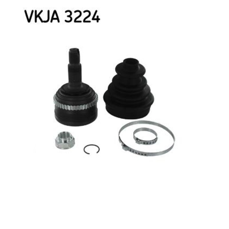 Homokineet reparatie set, aandrijfas Vooras links, Wielzijde
