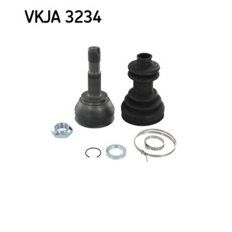 Homokineet reparatie set, aandrijfas Vooras, Wielzijde