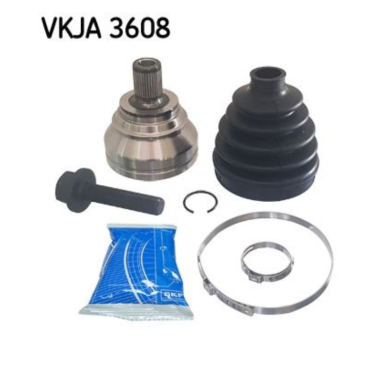 Homokineet reparatie set, aandrijfas Vooras, Wielzijde