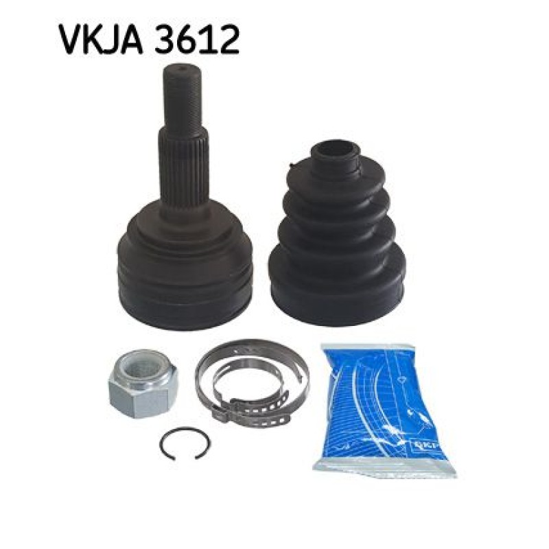 Homokineet reparatie set, aandrijfas Vooras, Wielzijde