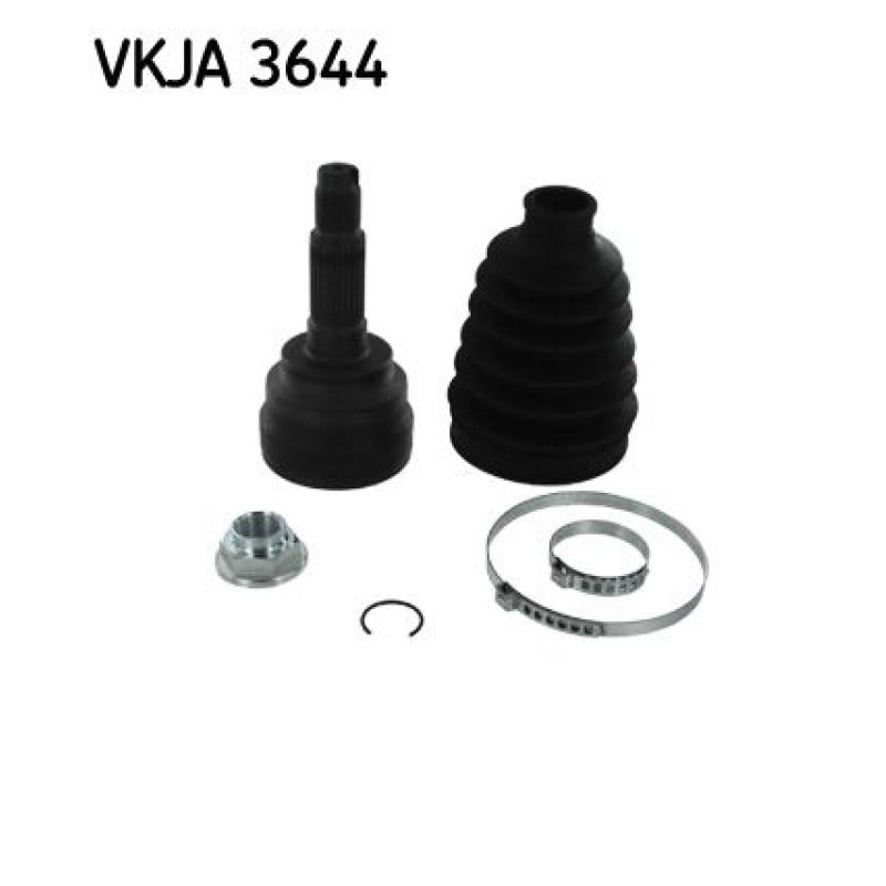 Homokineet reparatie set, aandrijfas Vooras, Wielzijde