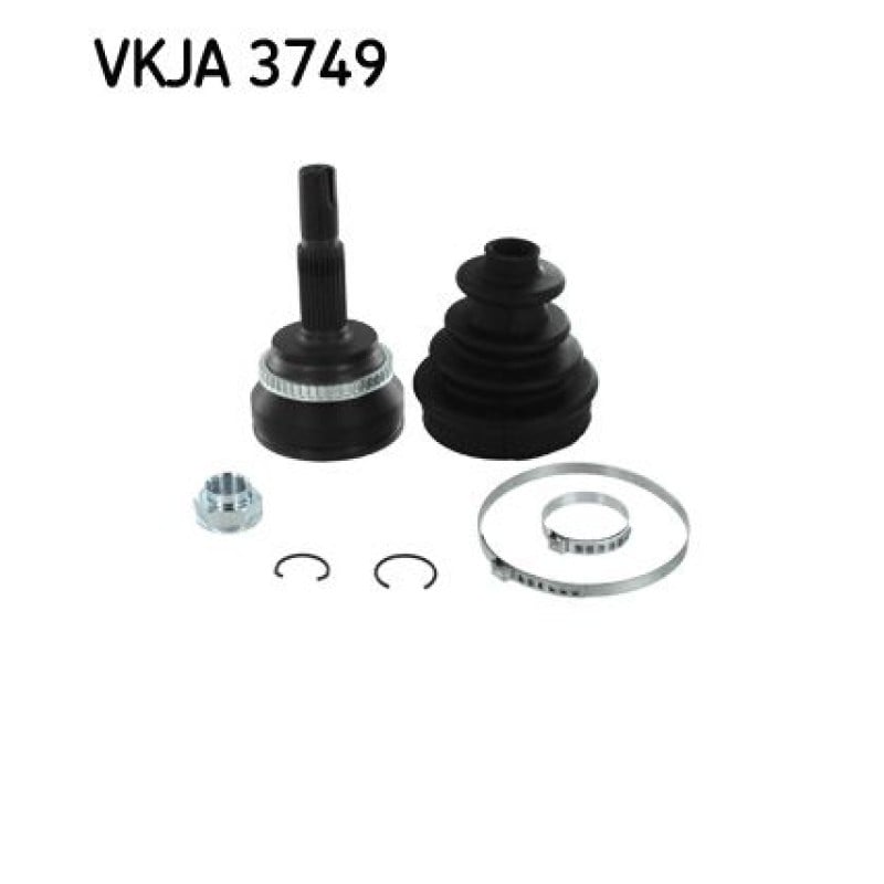 Homokineet reparatie set, aandrijfas Vooras rechts, Wielzijde