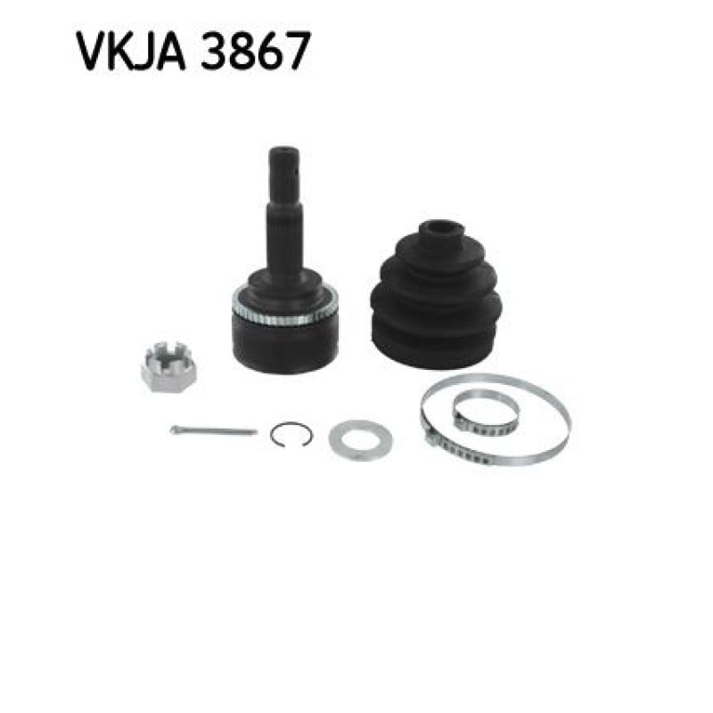 Homokineet reparatie set, aandrijfas Vooras, Wielzijde