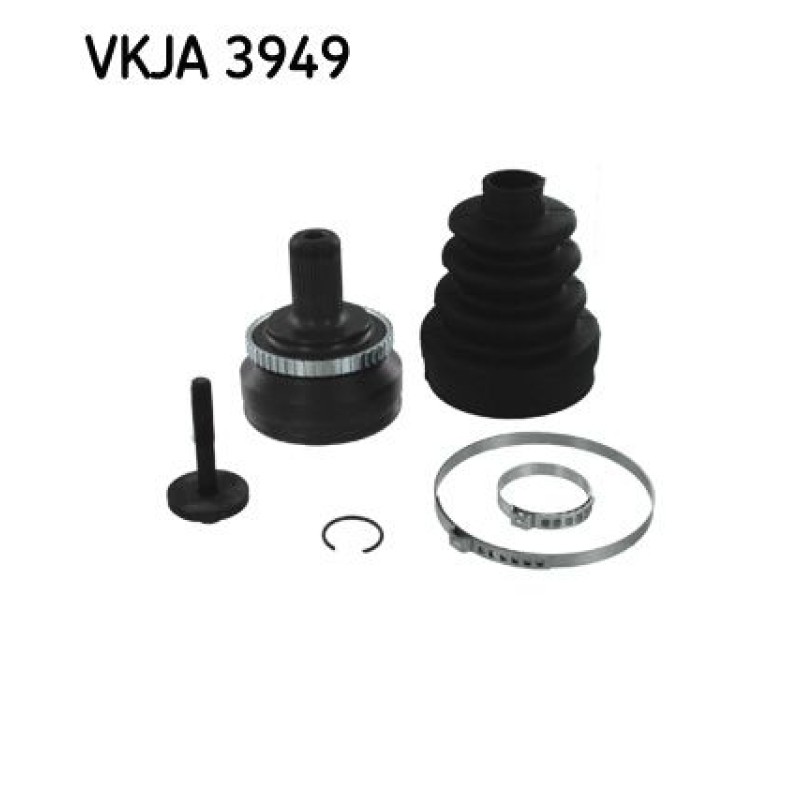 Homokineet reparatie set, aandrijfas Vooras, Wielzijde