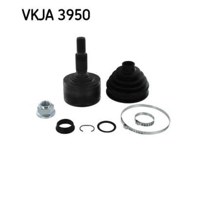 Homokineet reparatie set, aandrijfas Vooras, Wielzijde