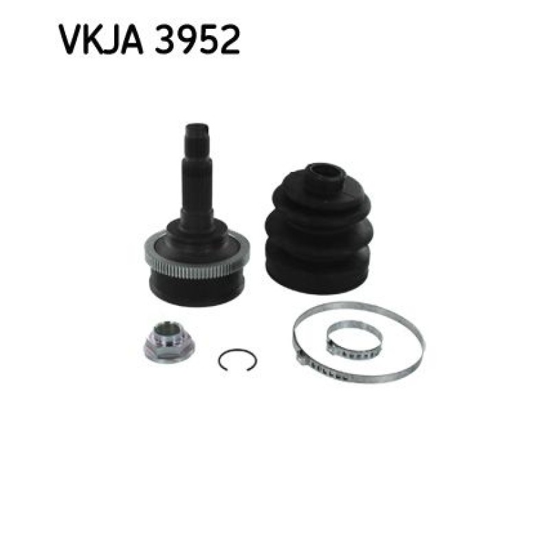 Homokineet reparatie set, aandrijfas Vooras, Wielzijde