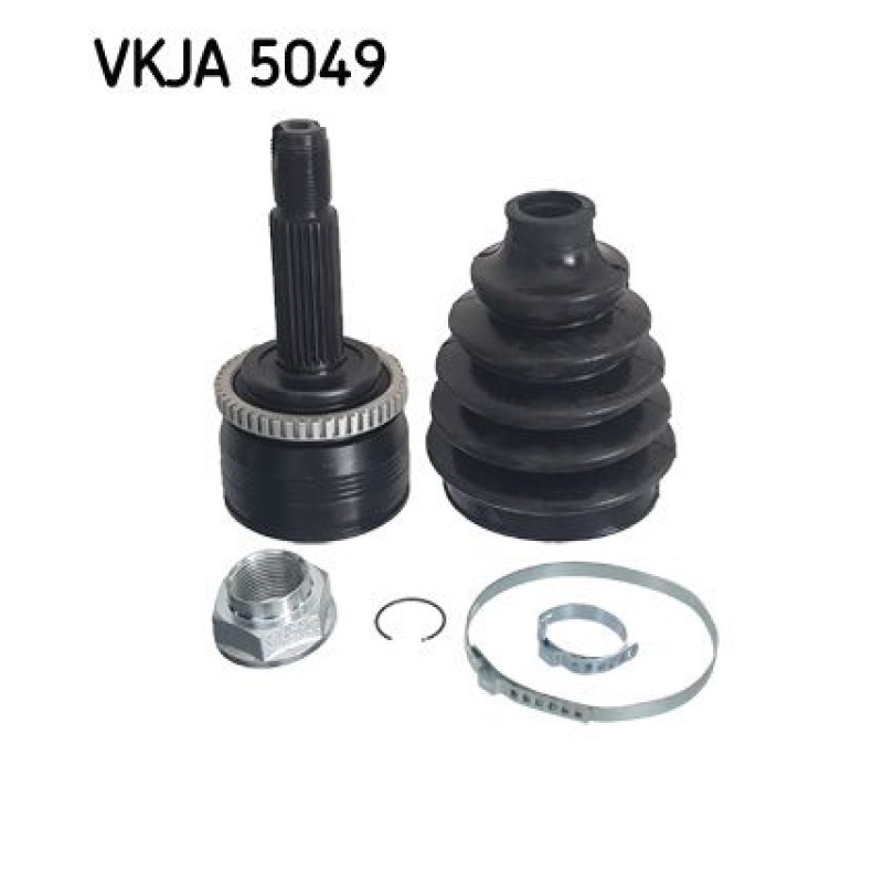 Homokineet reparatie set, aandrijfas Vooras links, Wielzijde