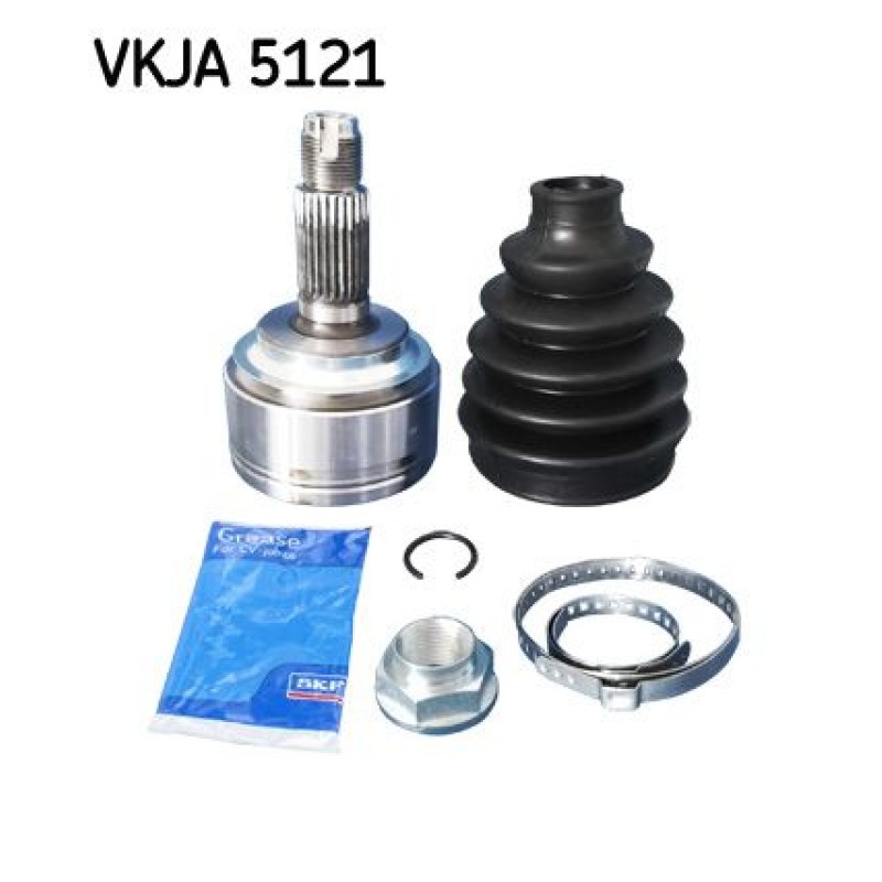 Homokineet reparatie set, aandrijfas Vooras, Wielzijde