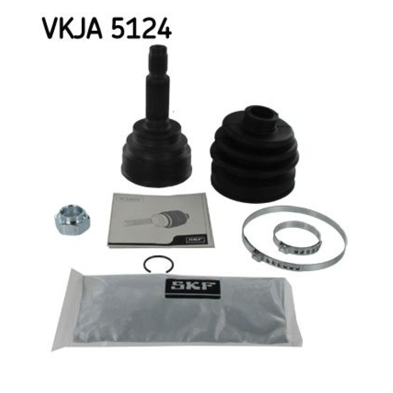 Homokineet reparatie set, aandrijfas Vooras, Wielzijde
