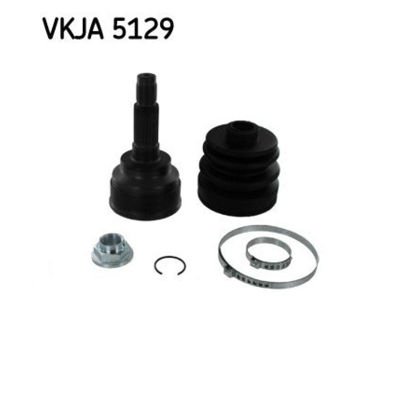 Homokineet reparatie set, aandrijfas Vooras, Wielzijde