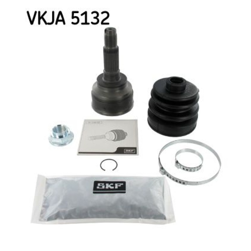 Homokineet reparatie set, aandrijfas Vooras, Wielzijde
