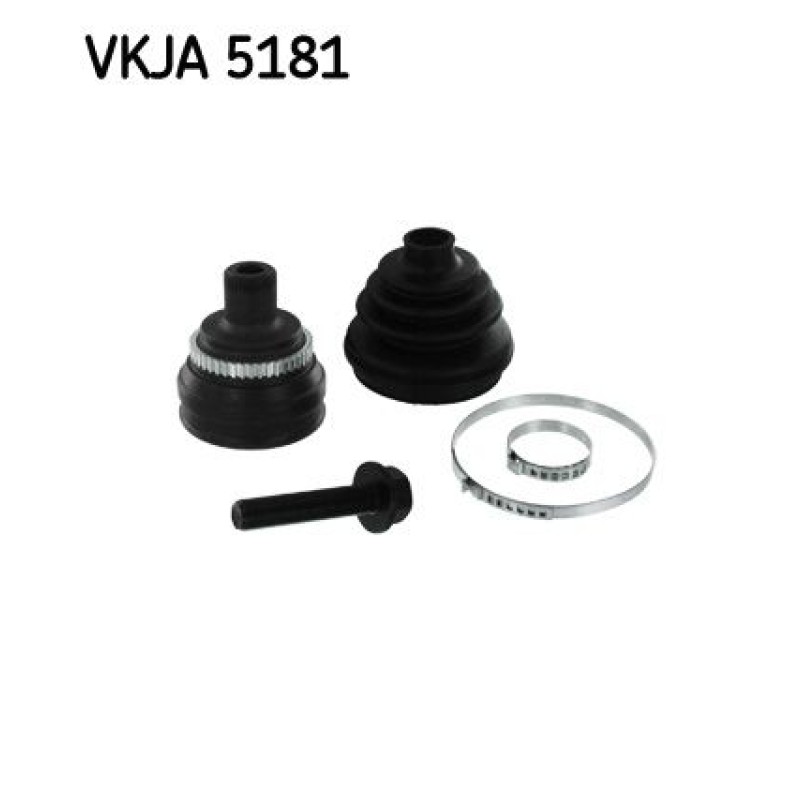 Homokineet reparatie set, aandrijfas Vooras, Wielzijde