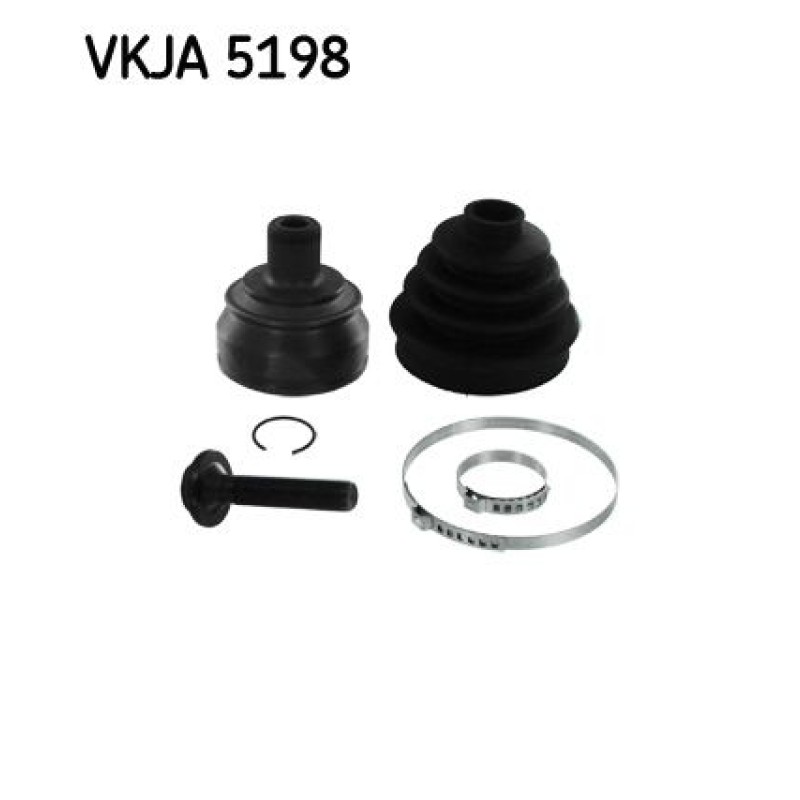 Homokineet reparatie set, aandrijfas Achteras, Wielzijde