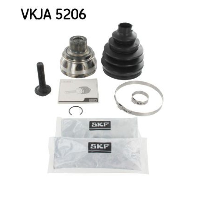 Homokineet reparatie set, aandrijfas Vooras, Wielzijde