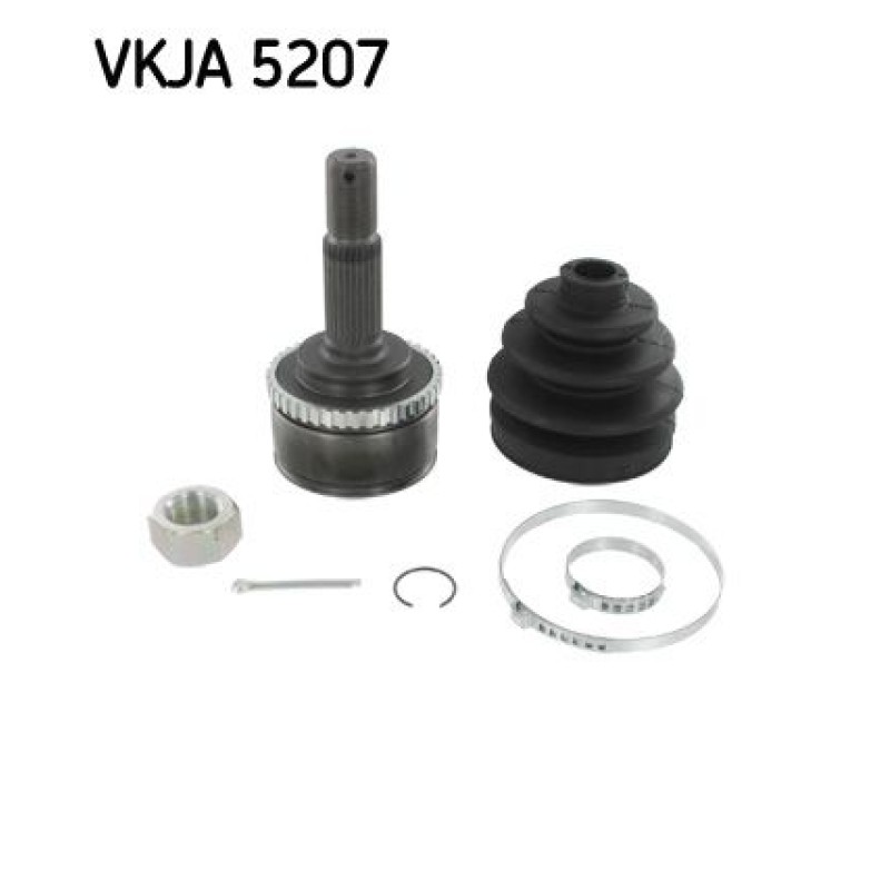 Homokineet reparatie set, aandrijfas Vooras, Wielzijde