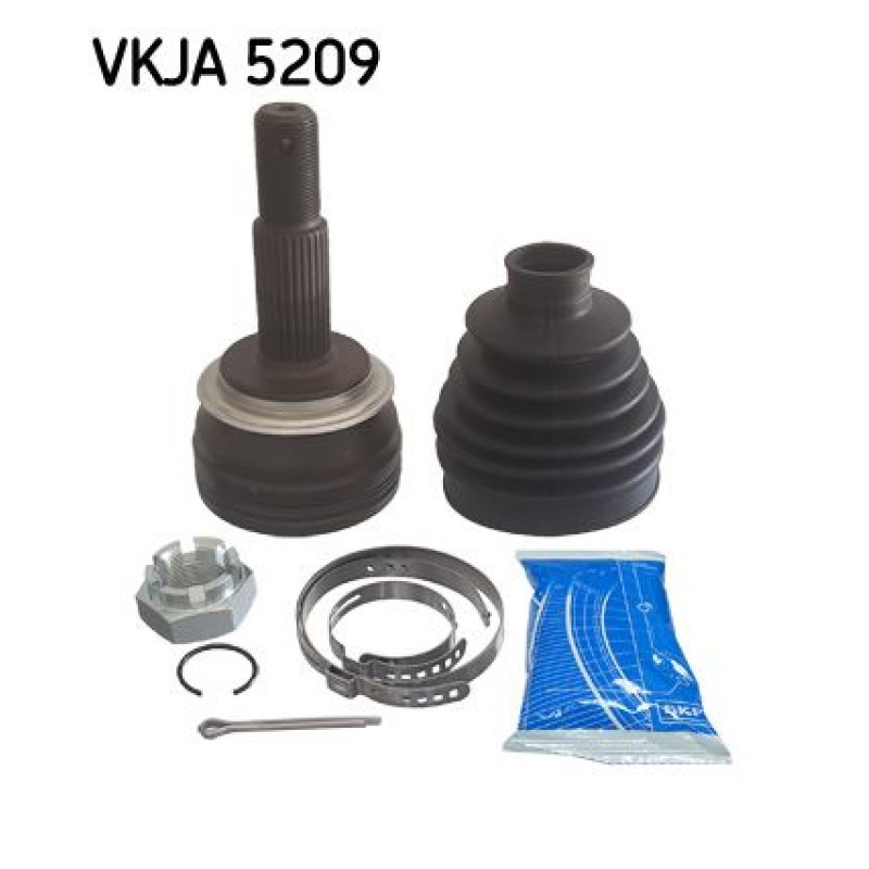 Homokineet reparatie set, aandrijfas Vooras, Wielzijde
