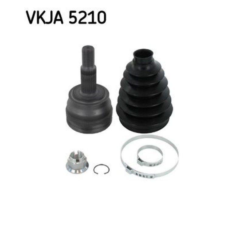 Homokineet reparatie set, aandrijfas Vooras, Wielzijde