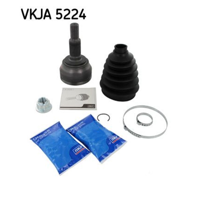 Homokineet reparatie set, aandrijfas Vooras, Wielzijde
