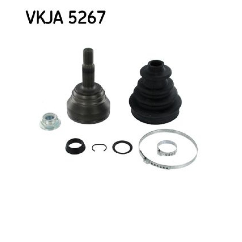 Homokineet reparatie set, aandrijfas Vooras, Wielzijde