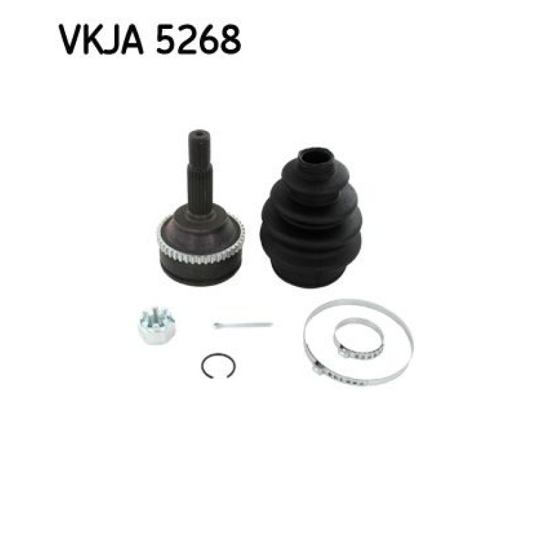 Homokineet reparatie set, aandrijfas Vooras, Wielzijde