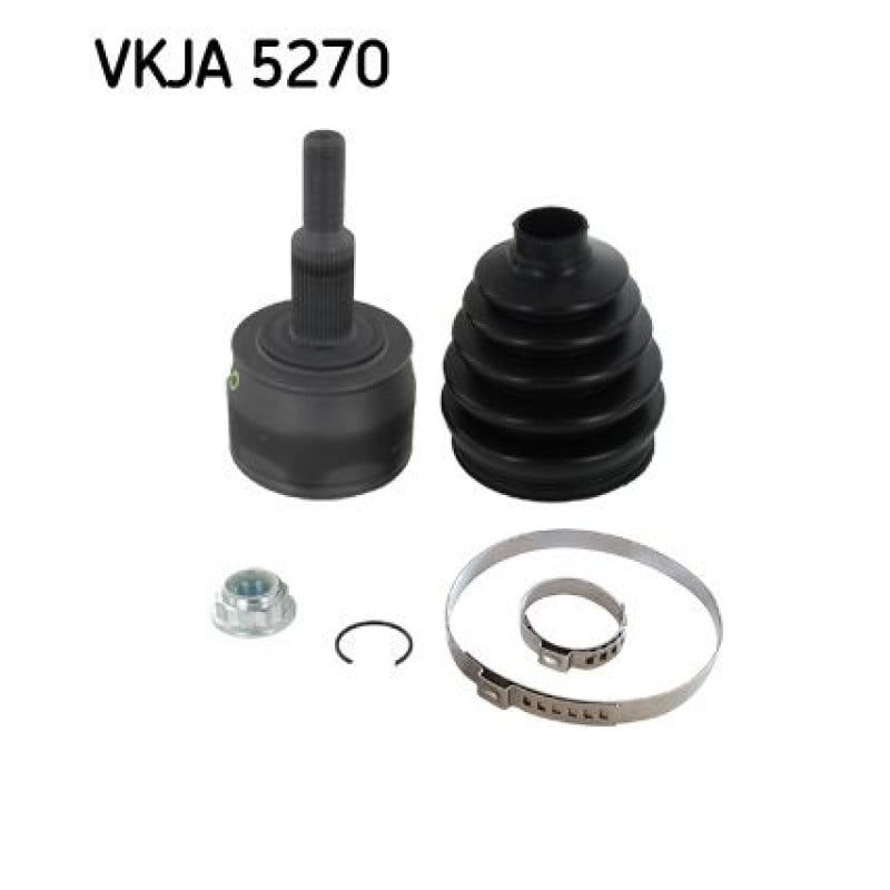 Homokineet reparatie set, aandrijfas Vooras, Wielzijde