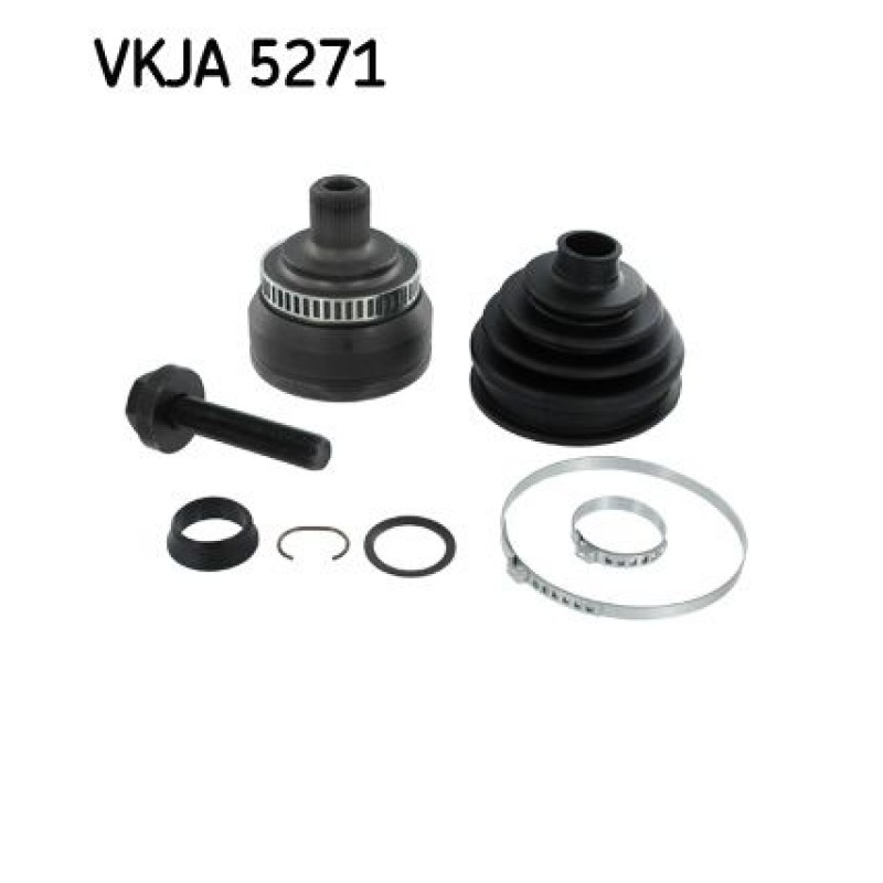 Homokineet reparatie set, aandrijfas Vooras, Wielzijde
