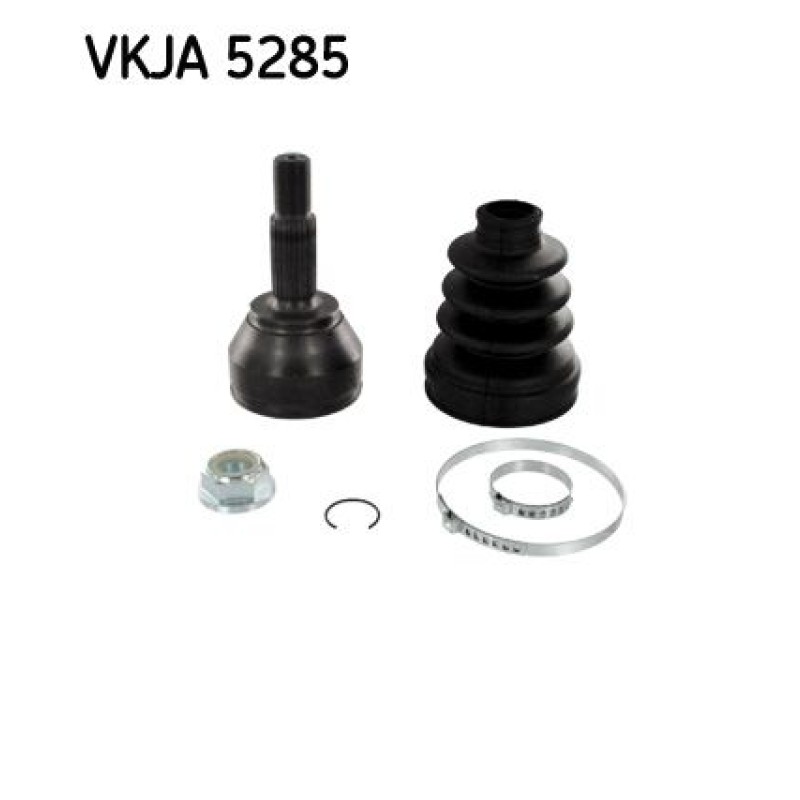 Homokineet reparatie set, aandrijfas Vooras, Wielzijde