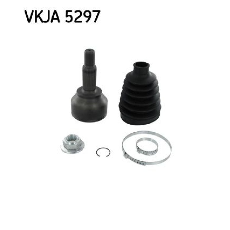 Homokineet reparatie set, aandrijfas Vooras, Wielzijde