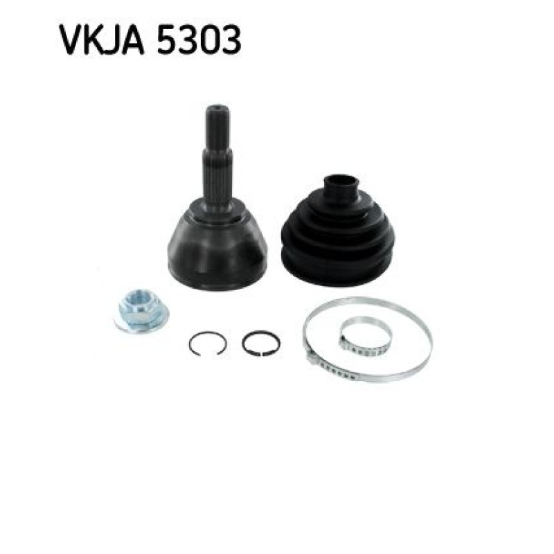 Homokineet reparatie set, aandrijfas Vooras, Wielzijde