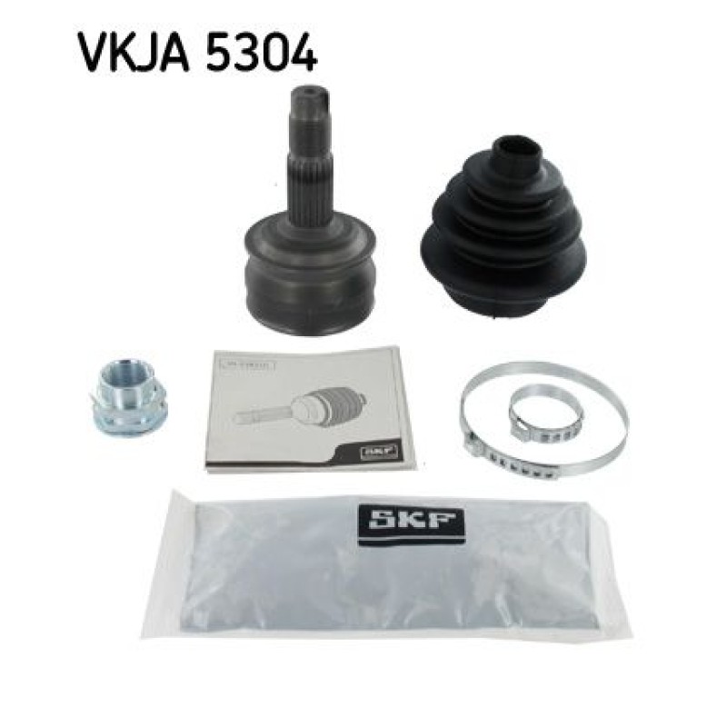 Homokineet reparatie set, aandrijfas Vooras, Wielzijde