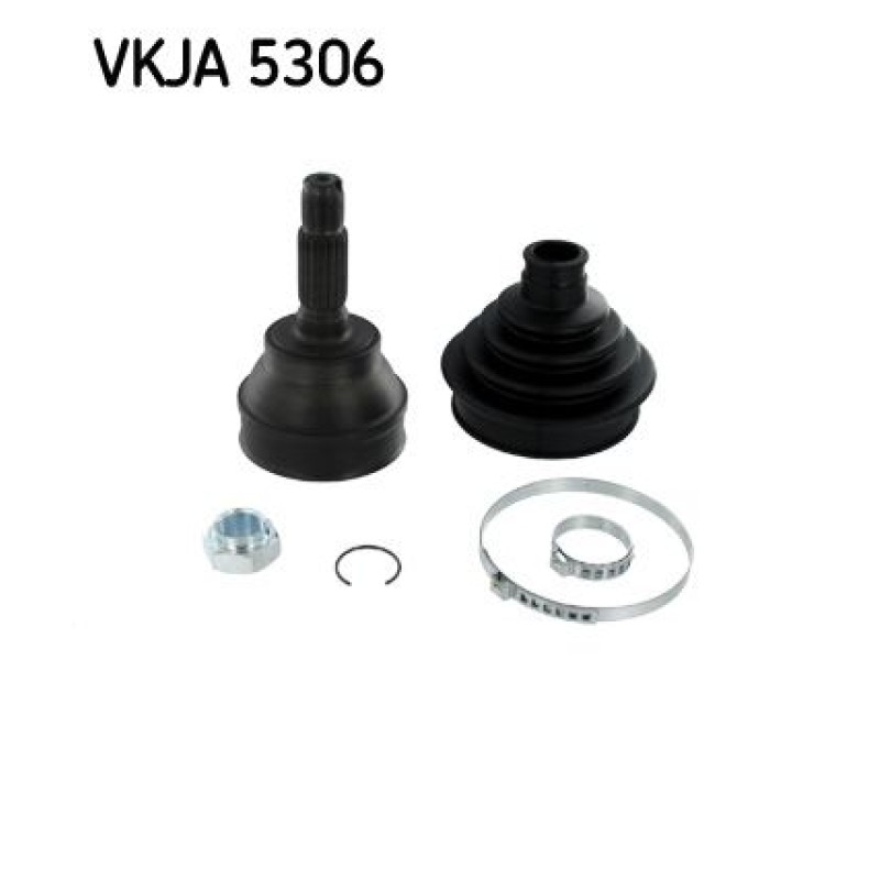 Homokineet reparatie set, aandrijfas Vooras, Wielzijde