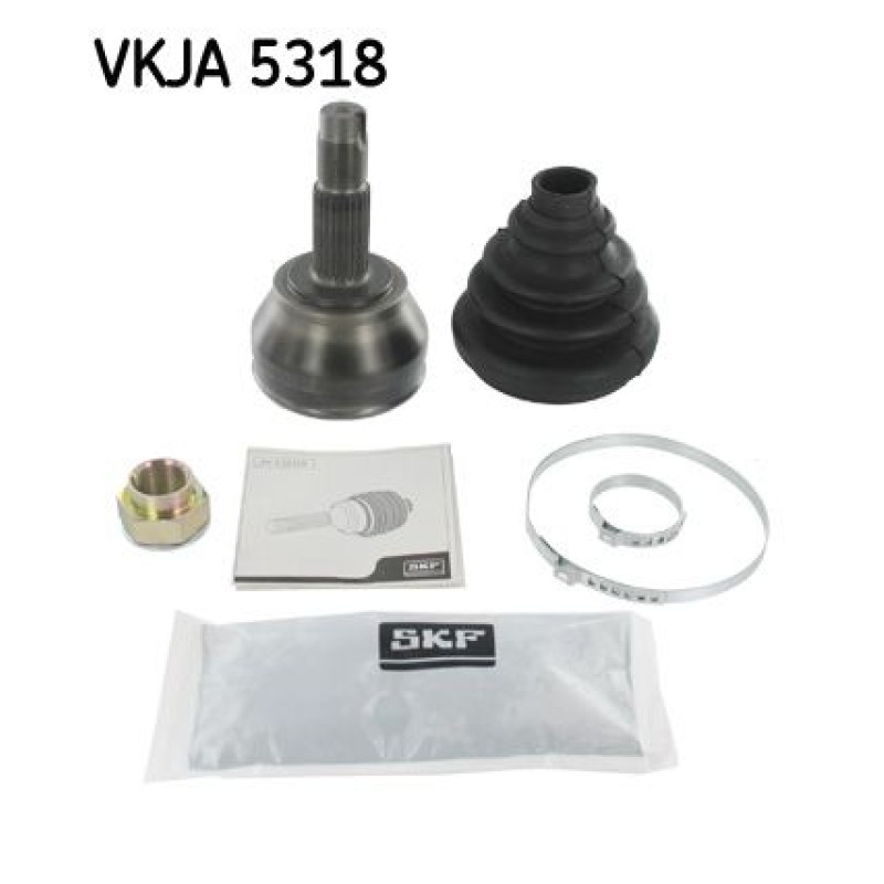Homokineet reparatie set, aandrijfas Vooras, Wielzijde